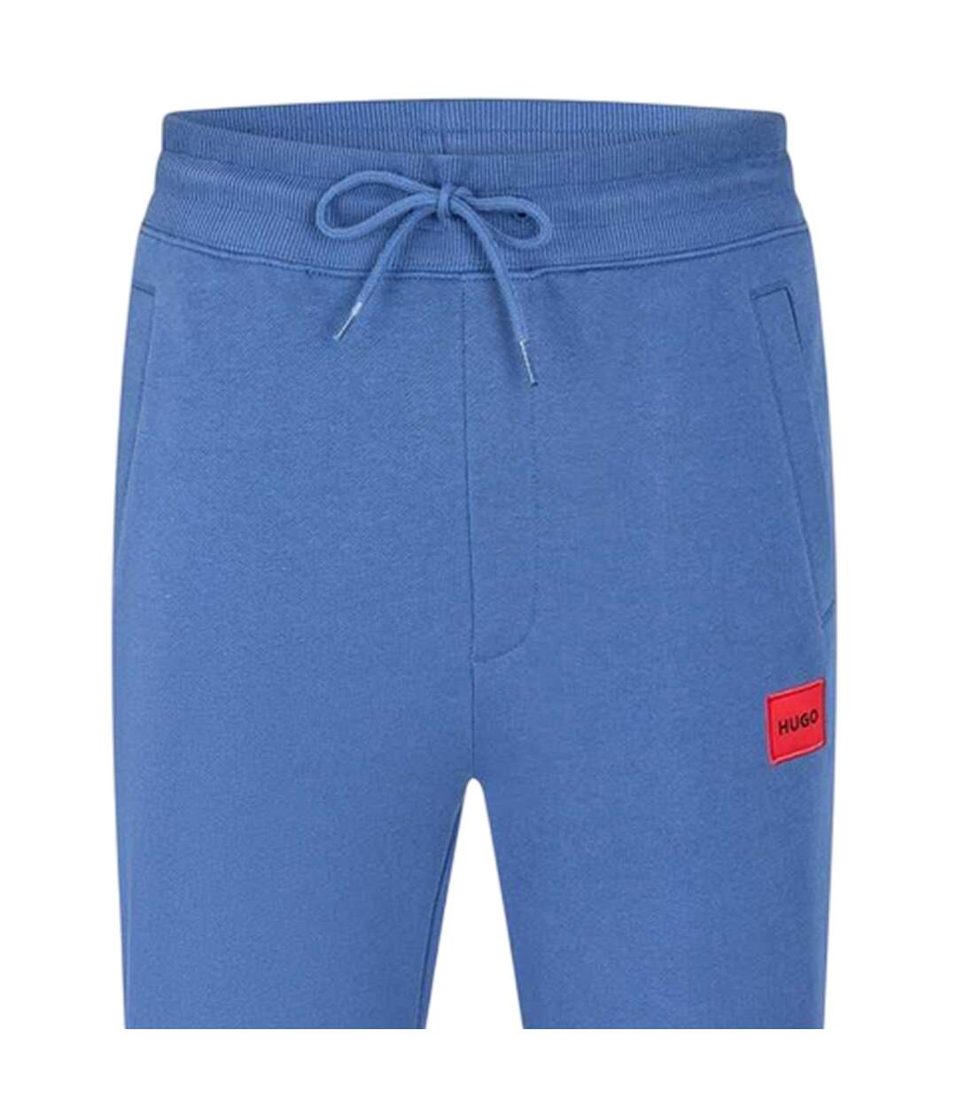 Pantalon De Jogging Motif/style Logo Homme Bleu Moyen Hugo-4