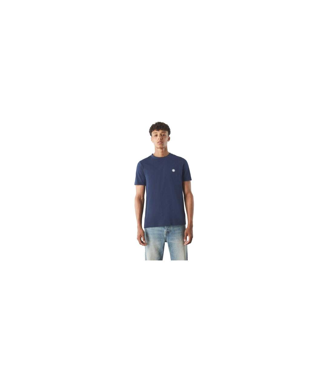 T-shirt Mitchell Homme Bleu Marine Pretty Green-1