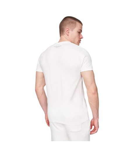 T-shirt aitchen homme blanc cassé Henleys