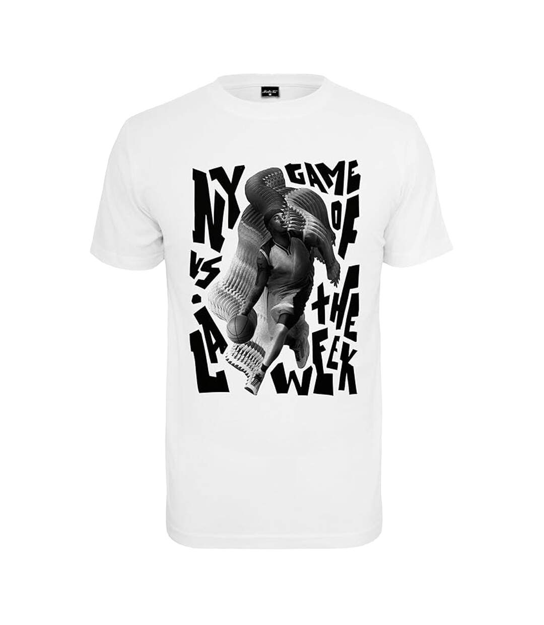 T-shirt Homme Game Of The Week Jeu De La Semaine Blanc Mister Tee-2