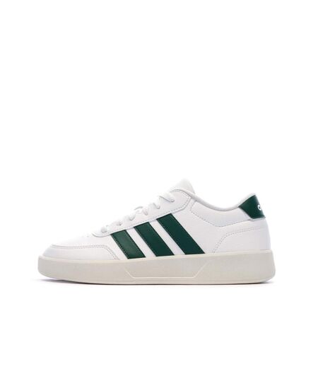 Baskets blanc/vert homme adidas breaknet 3.0