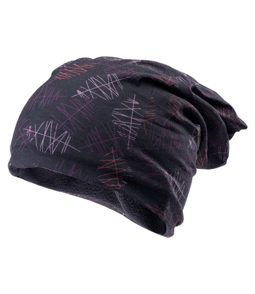 Cache-cou Motif/style Feuilles Adulte Taille Unique Noir Hi-Tec-3