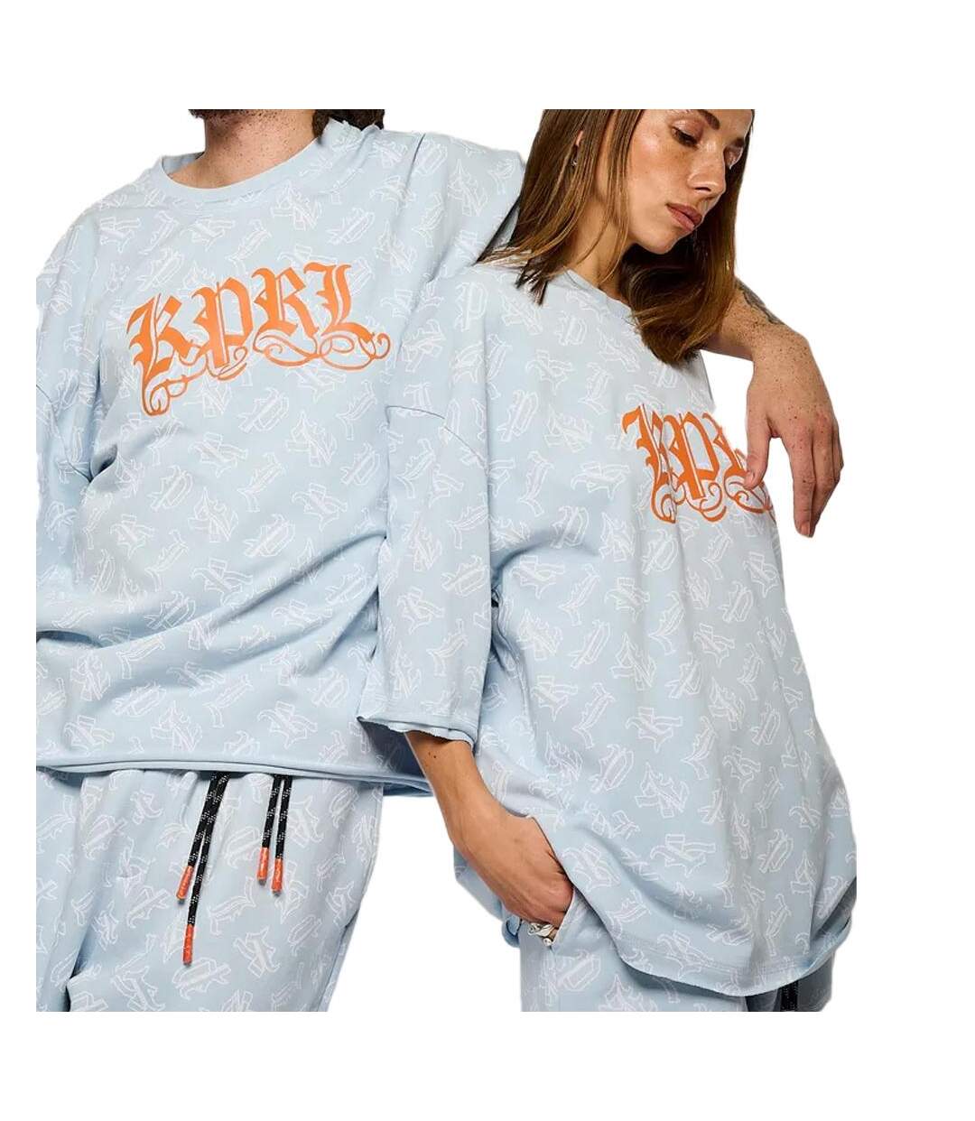 T-Shirt bleu mixte kaporal vola-1