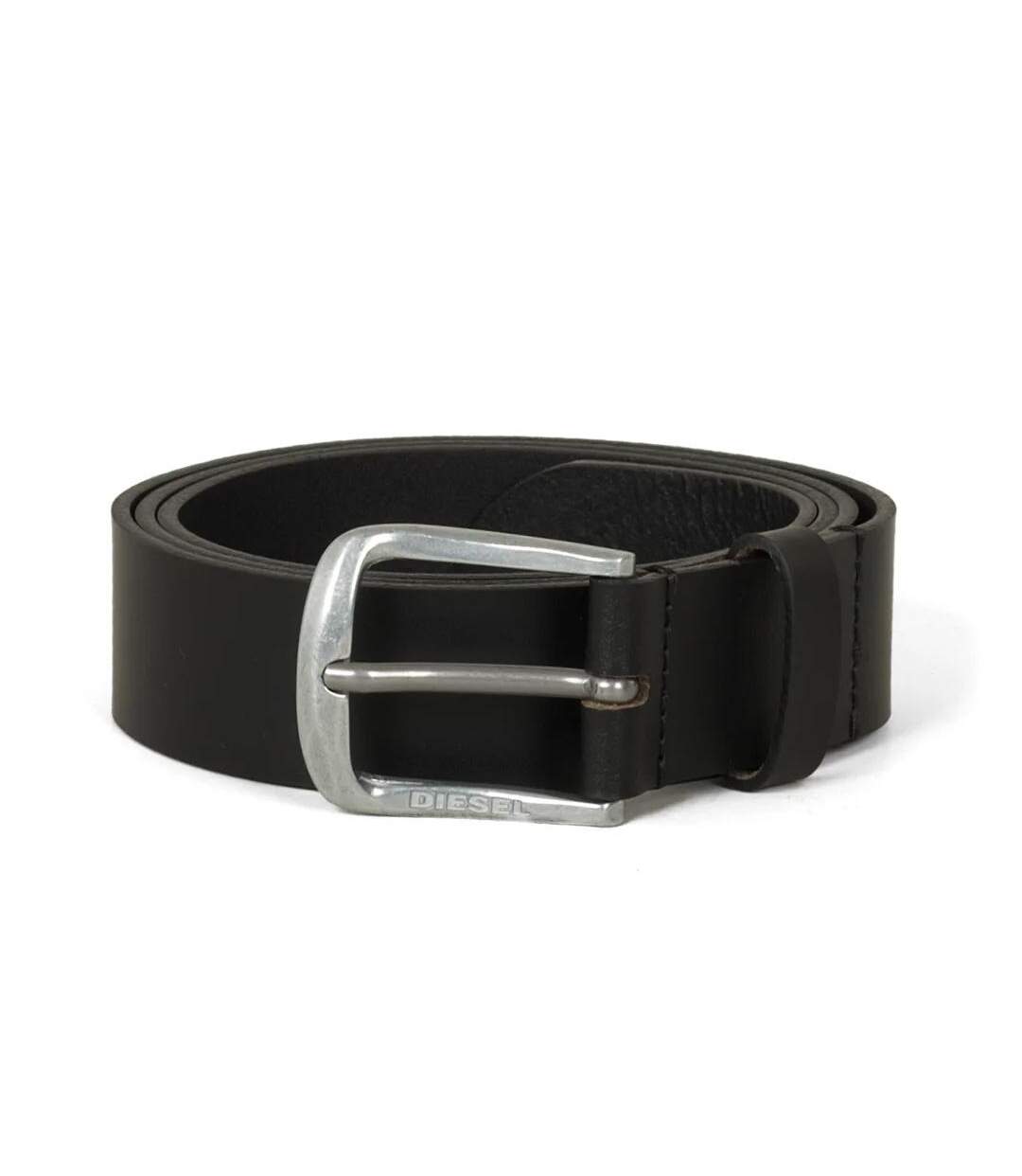 Ceinture noire homme diesel b-basic belt 26-1