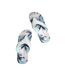Womens/ladies thurleston palm tree flip flops aqua marine Weird Fish-3