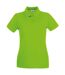 Polo premium femme vert clair Fruit of the Loom