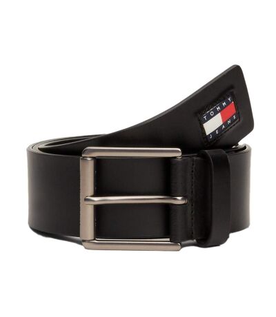 Ceinture Noir Homme Tommy Hilfiger Flag Leather - T 90