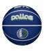 Ballon De Basket Motif/style Nba Dallas Mavericks Taille 7 Bleu Wilson-2