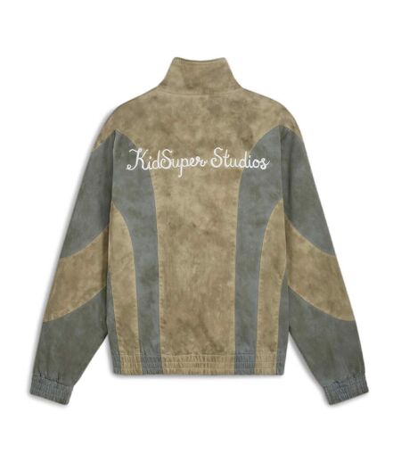 Veste grise homme puma x kidsuper trac