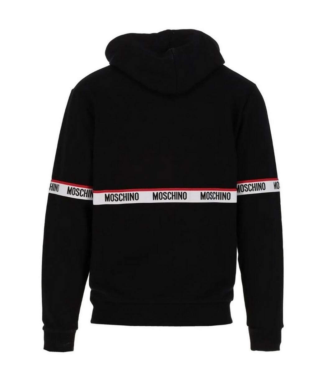 Sweat À Capuche Homme Noir Moschino-2