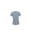 Womens/ladies Fashion Sof T-shirt Misty Blue Tee Jays-4