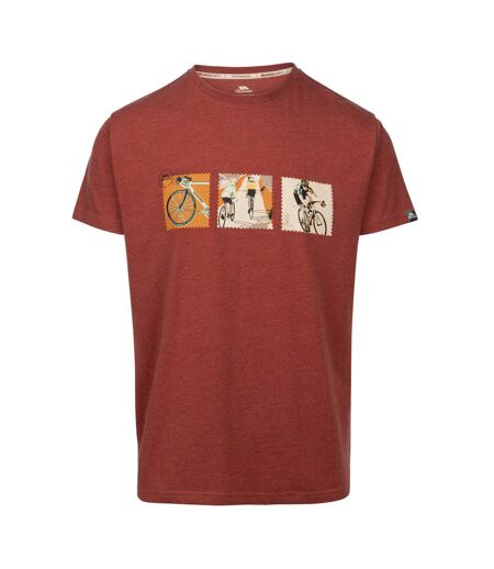 Mens kooten t-shirt burnt sienna marl Trespass