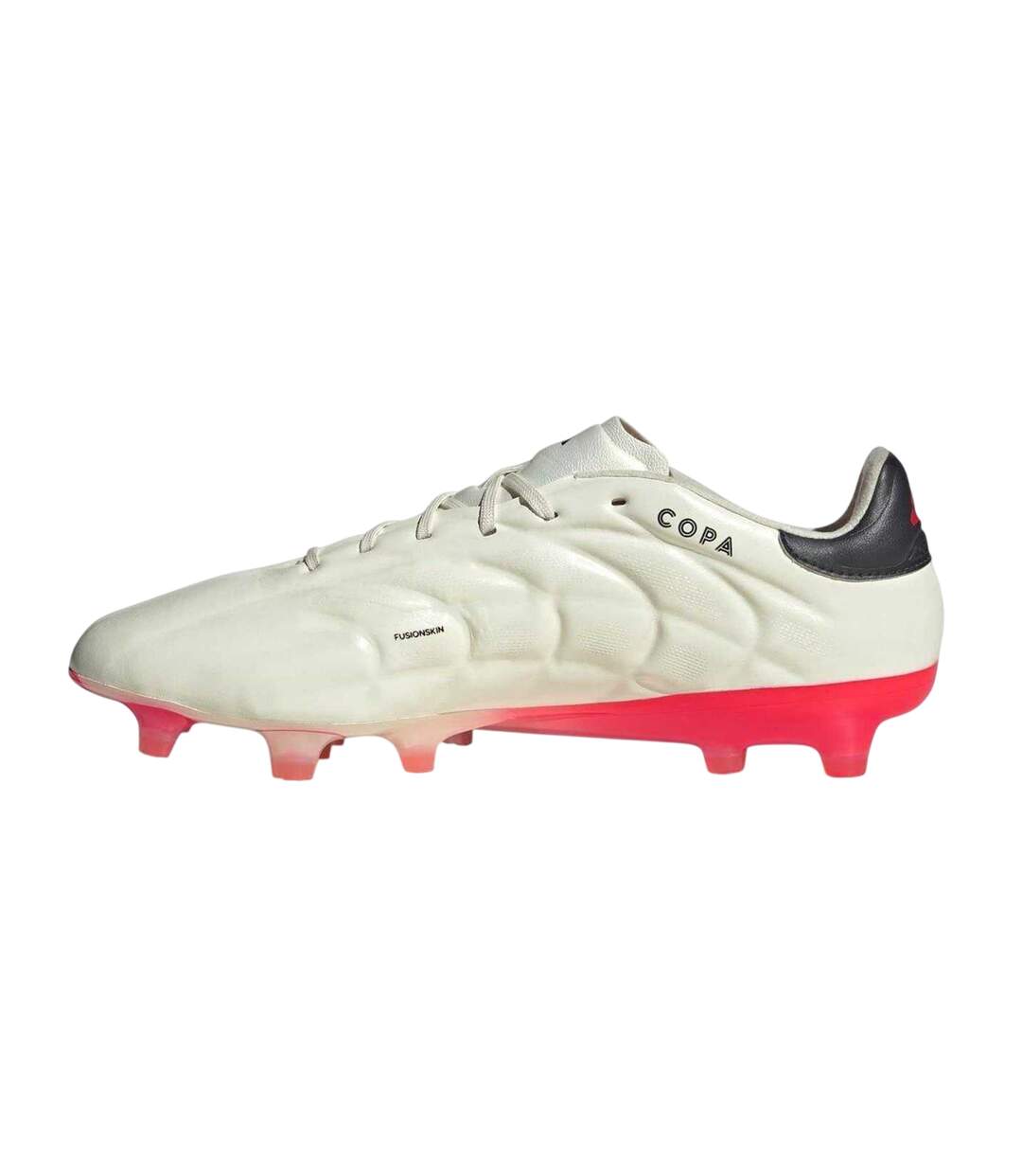 Mens Copa Pure Elite Calf Leather Firm Ground Football Boots White Black Red Adidas-3