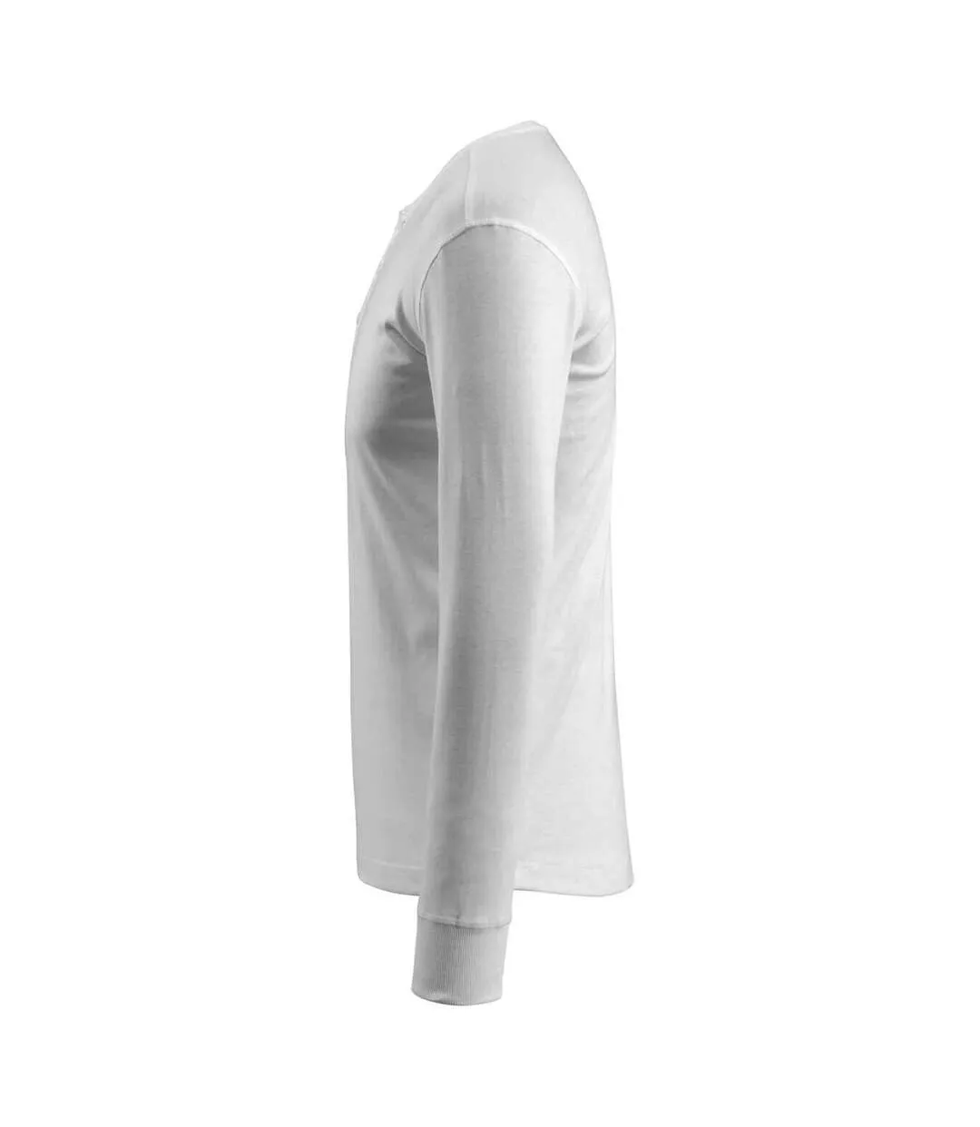Womens/ladies Crossover Long-sleeved T-shirt White Mascot-3