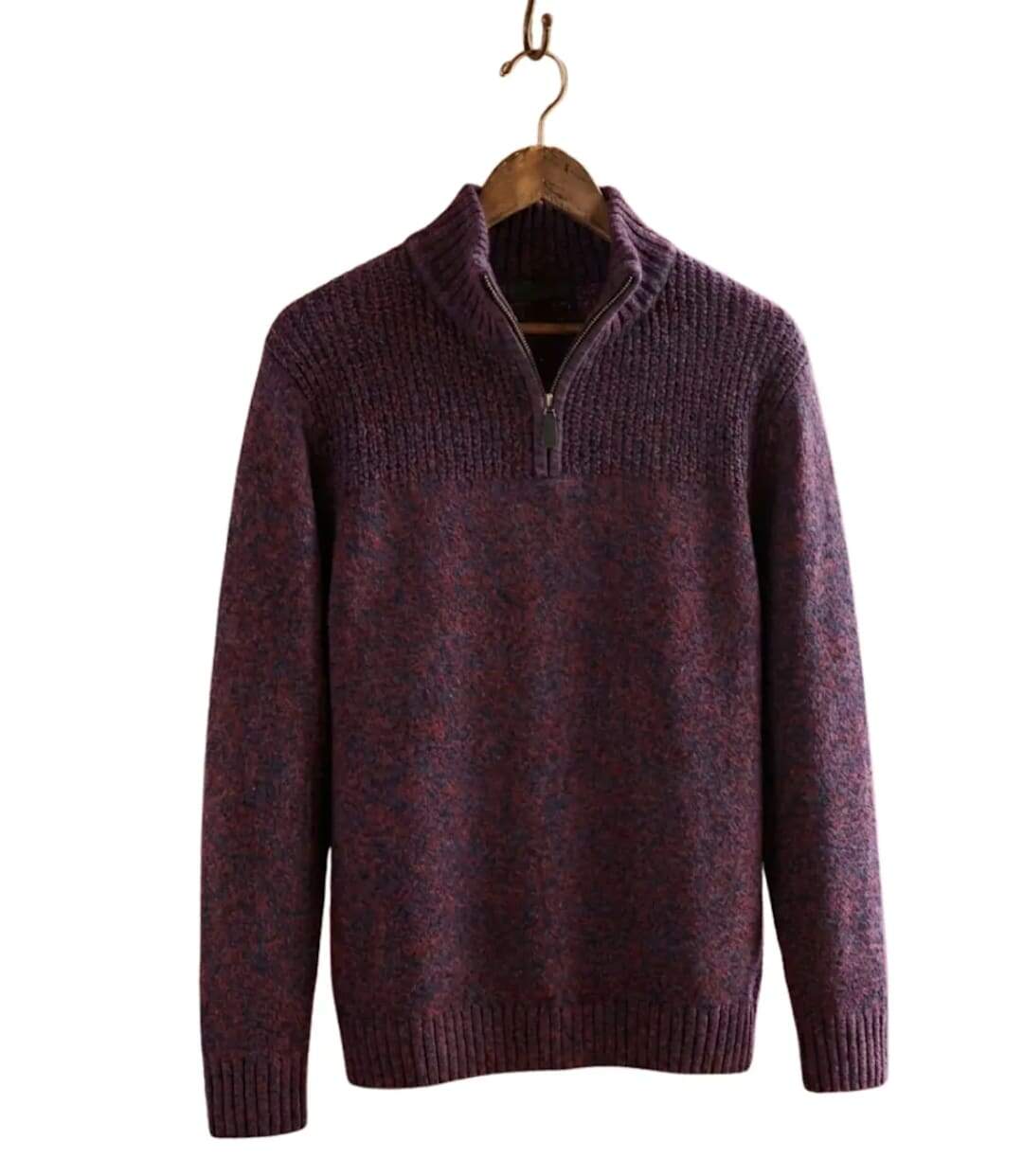 Pull camionneur col montant zippé PARTISAN1-5