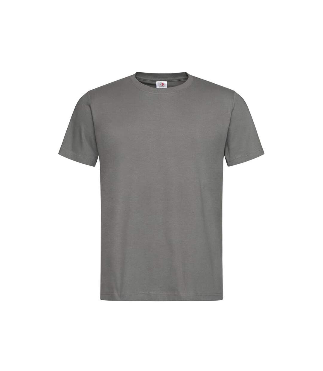 T-shirt Classique Homme Gris Foncé Stedman-2