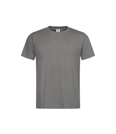 T-shirt Classique Homme Gris Foncé Stedman