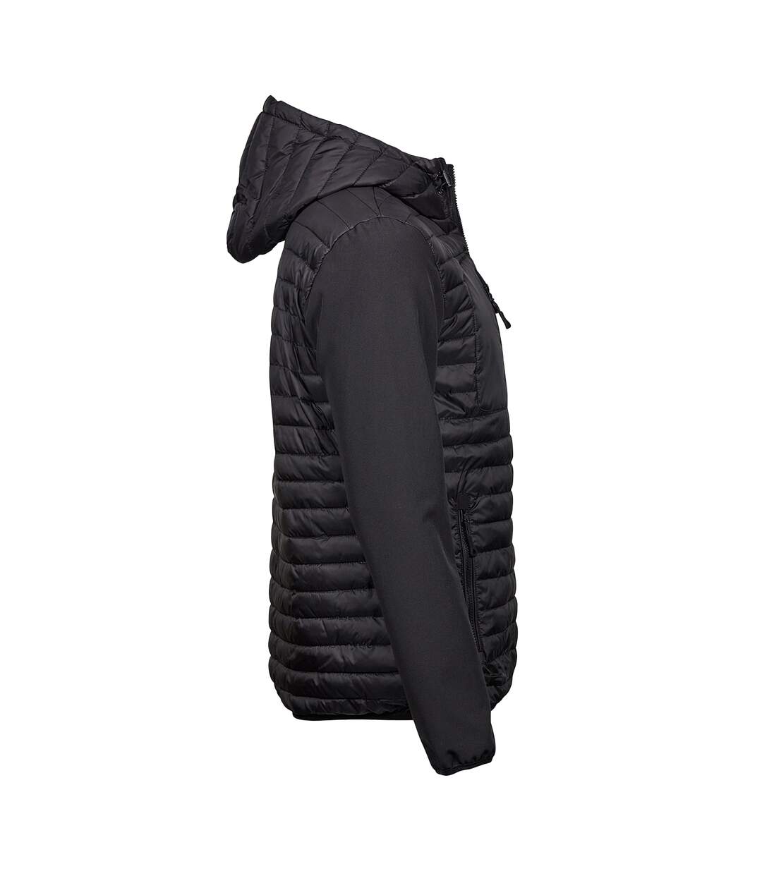Mens Crossover Jacket Black Tee Jays-4