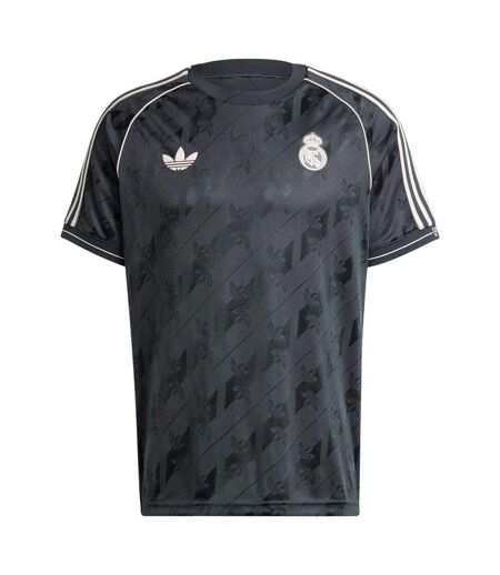 Maillot De Foot Motif/style Real Madrid Cf Lifestyle Homme Gris Foncé Adidas