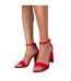 Sandales skye femme rouge Where´s That From