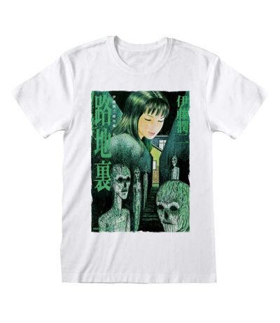 Junji-Ito - T-shirt - Adulte (Blanc / Vert) - UTHE1331