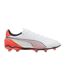 Mens King Match Firm Ground Football Boots White Red Puma-1
