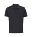 SOLS Unisex Adult Pegase Pique Polo Shirt (Black)