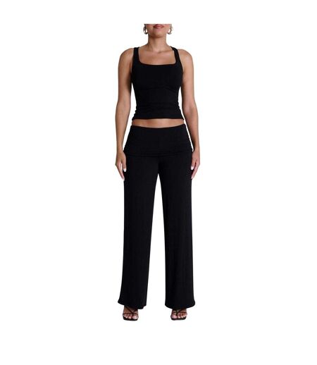 Pantalon Femme Noir Naked Wardrobe
