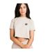 T-shirt court essentials femme beige SikSilk-1
