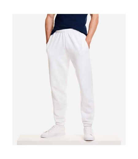 Fruit of the Loom Mens Classic Elasticated Jogging Bottoms (White) - UTBC4816