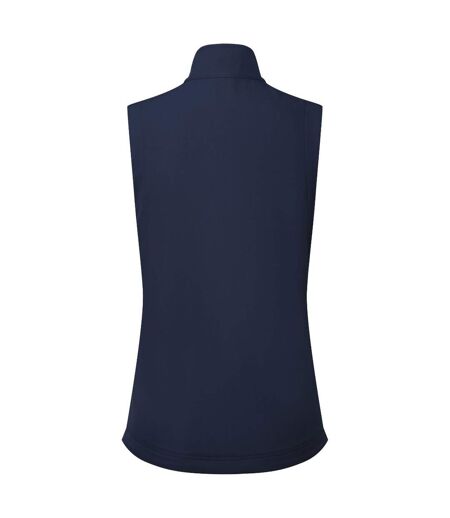 Womens/ladies Windchecker Recycled Printable Gilet Navy Premier