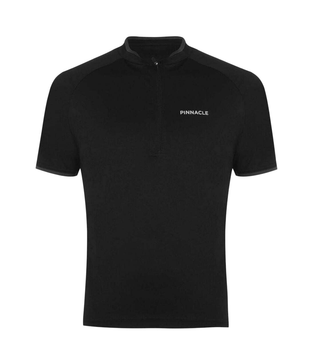 Maillot De Cyclisme Manches Courtes Homme Noir Pinnacle-2
