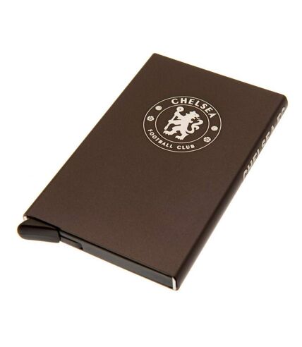 Chelsea FC Aluminum Card Holder (Brown) (One Size) - UTTA8491