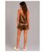 Pyjashort fluide en satin-3