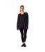 Sweat cozy femme noir Tavi Noir