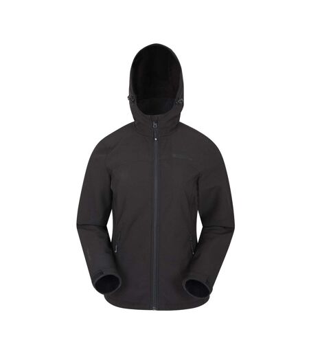 Veste Softshell Exodus Femme Noir Mountain Warehouse