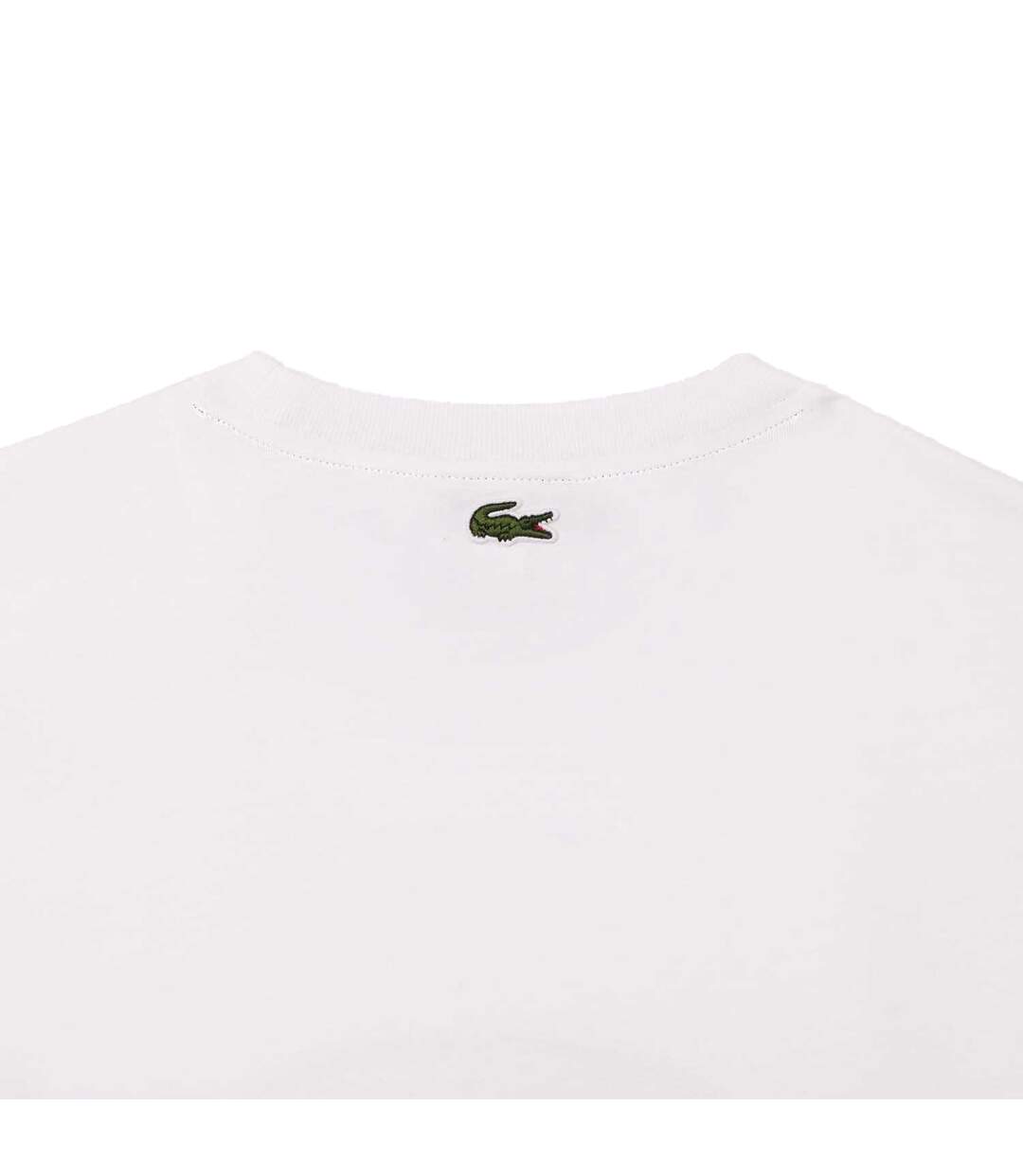 T-shirt Homme Blanc Lacoste-2