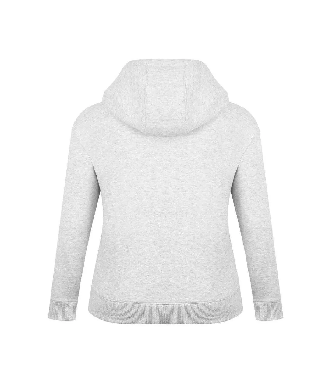 Veste À Capuche Femme Blanc Cassé Chiné Signature-3