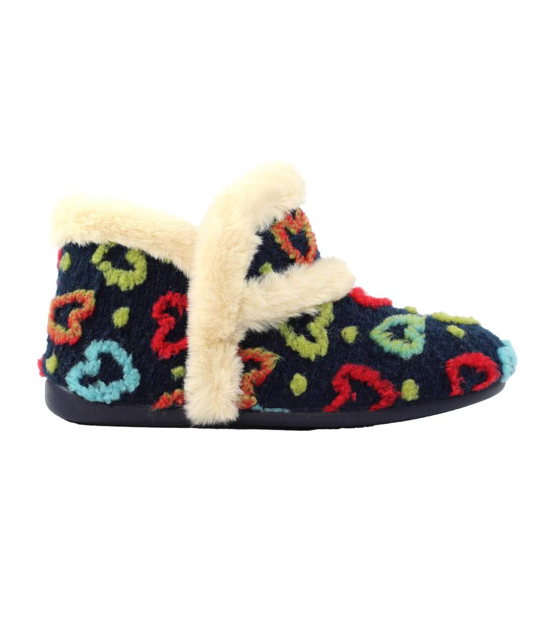 Chaussons Bottines Angel Femme Bleu Lunar-4