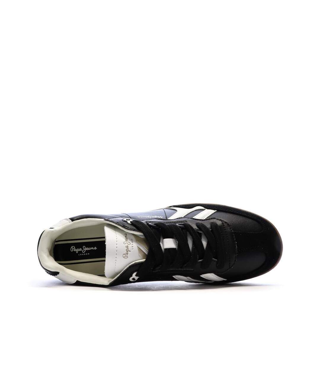 Baskets noires homme pepe jeans ball-4