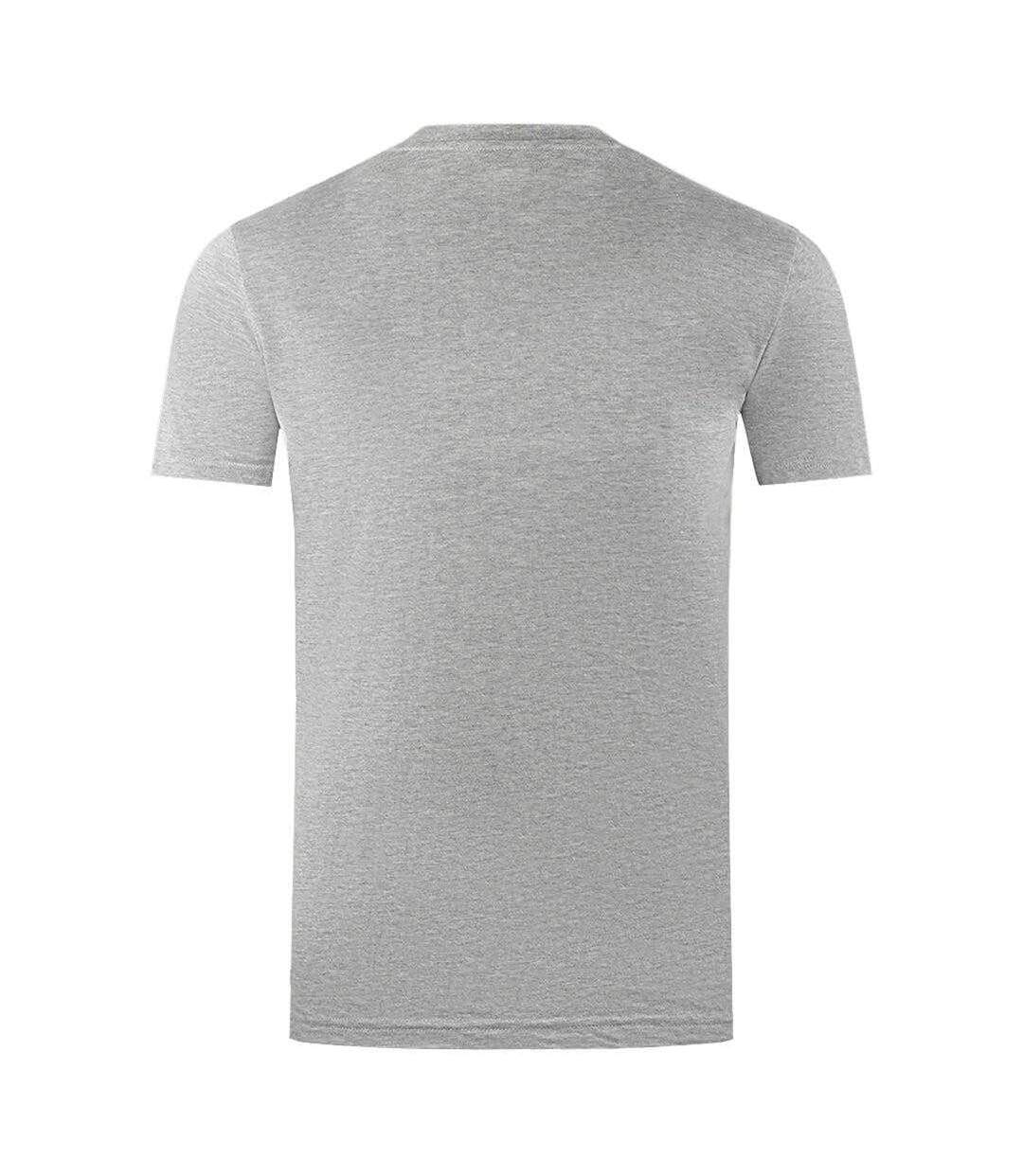 T-shirt Motif Logo London Aldis Homme Gris Aquascutum-2