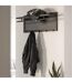 Patère Murale en Métal Paulo 75cm Noir-4