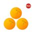 Pack of 3  1-star elite table tennis balls  one size yellow/green Donic-Schildkroet-1
