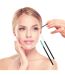 Lot de 3 Brosses à Cils Cosmetic 19cm Noir-2