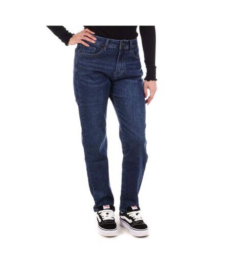 Jean droit bleu femme monday premium 1833