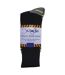 Multipack Mens Diabetic Work Socks | Non Elastic Breathable Diabetic Socks-2