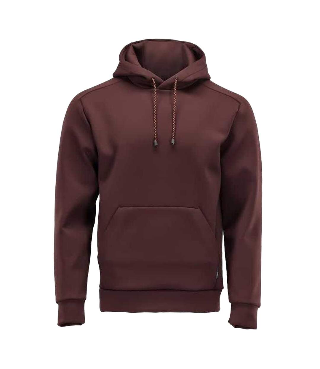 Sweat À Capuche Motif/style Uni Customised Homme Bordeaux Mascot-1