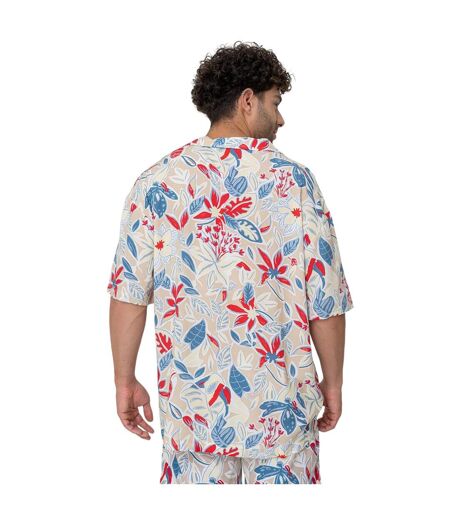 Chemise Motif/style Floral Homme Blanc Hugo