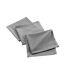 Lot de 3 Serviettes de Table Mistral 40x40cm Gris Chiné-1