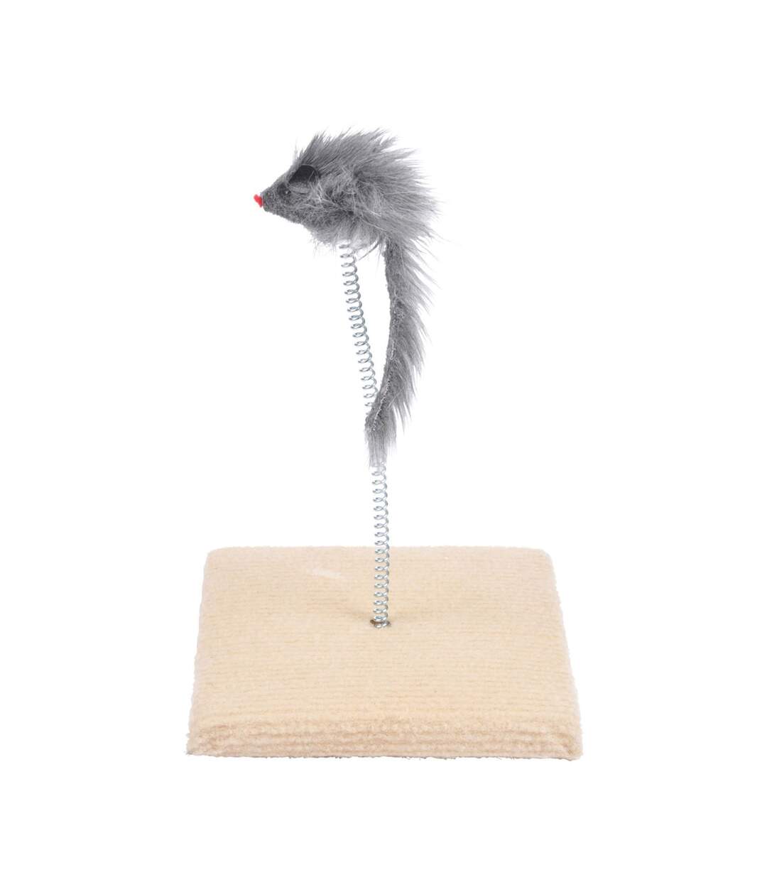 Souris sur ressort jouet pour chat-1